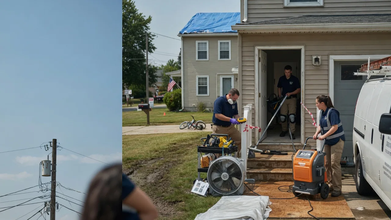 Water Damage Repair in Estelline, SD near me